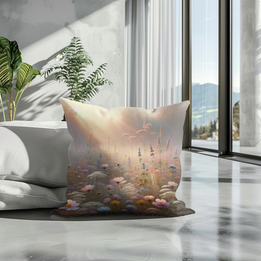 Dawn's Tranquility Cotton Cushion