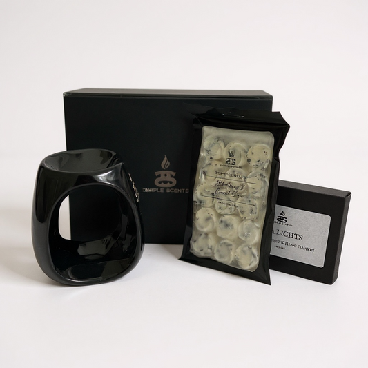 Simple Scents Experience Wax Melt & Paris Wax Burner Gift Set