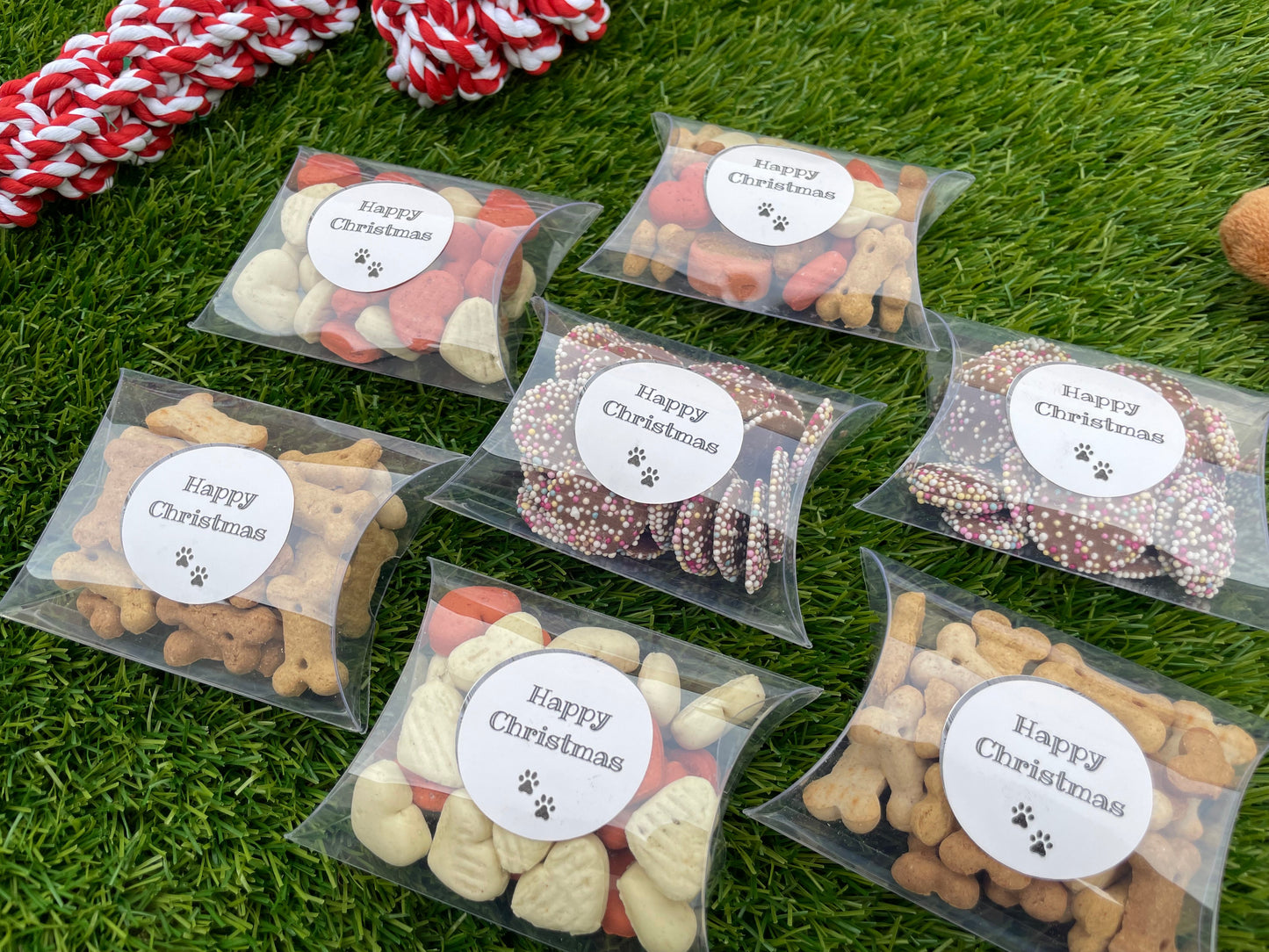 Dog Chocolate / Biscuit Treats - Pick N Mix Merry Christmas Boxes