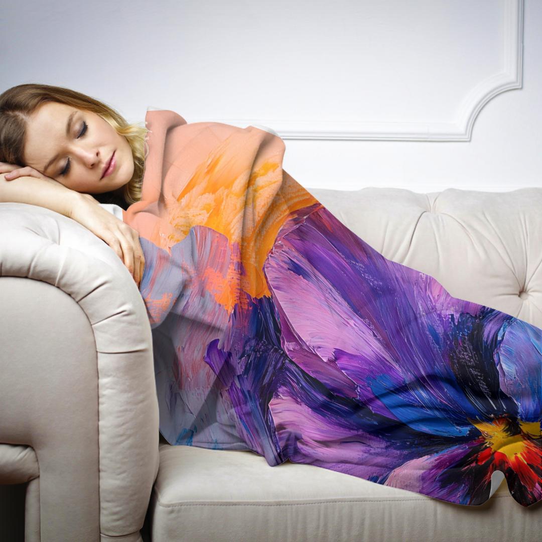 Dream Pansy Blanket