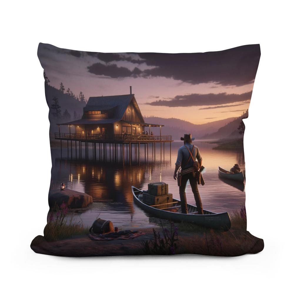 Hushed Wilderness Cotton Cushion