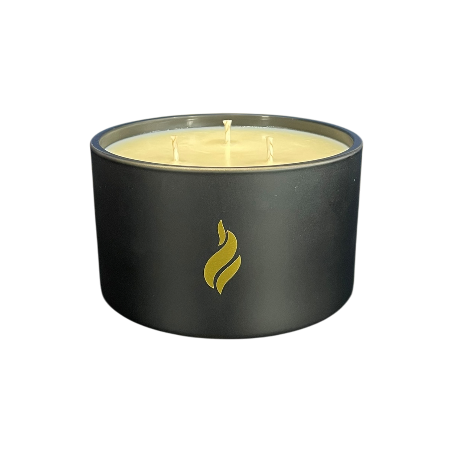 Soy Wax Scented Candle - Large - Black