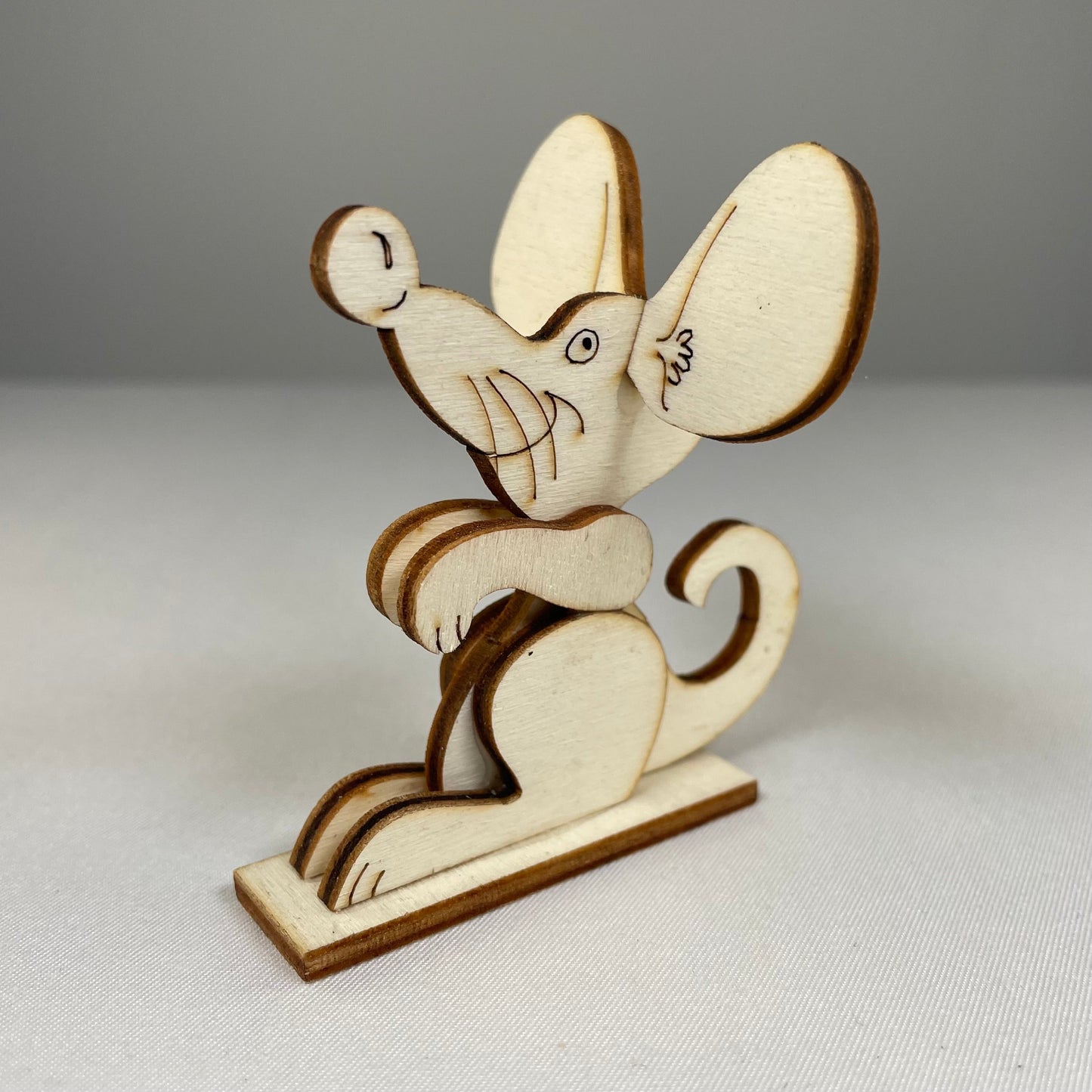 Mouse Ornament - Handmade Ornament by Curious Rabbit ®