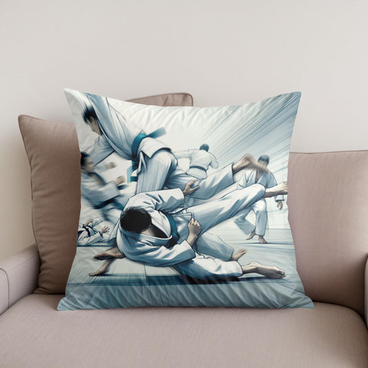 Judo Motion Cotton Cushion
