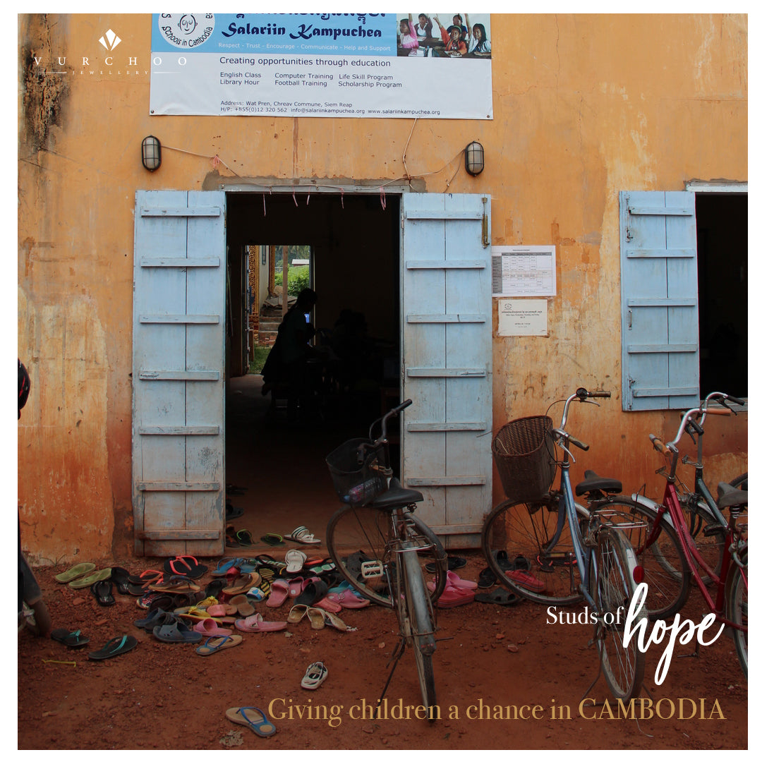 Rice Grain Chain Yellow Gold Charm Necklace