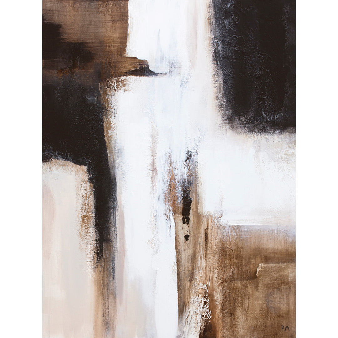 Casa II Portrait Framed Printed Canvas