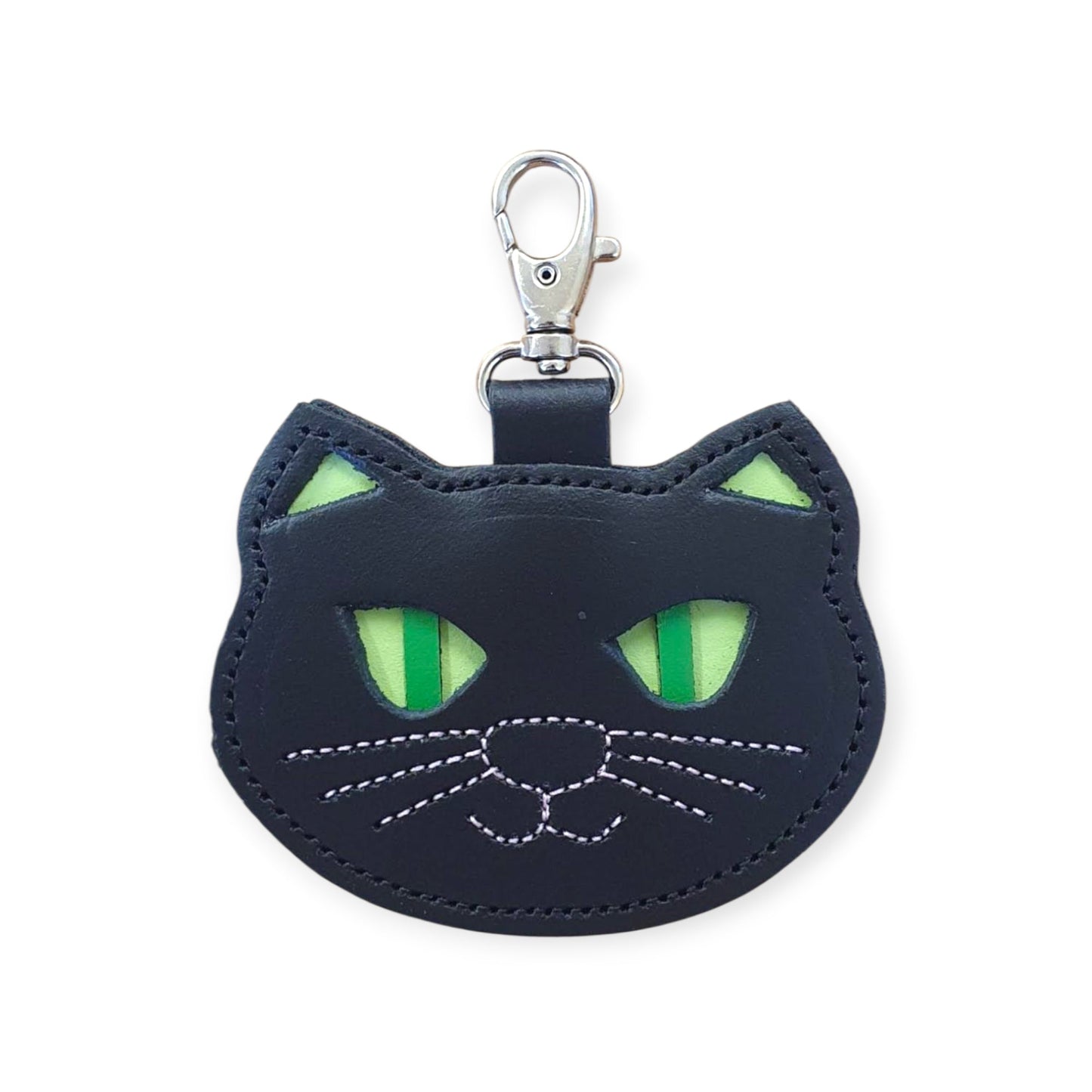 Lucky Black Cat Bag Charm