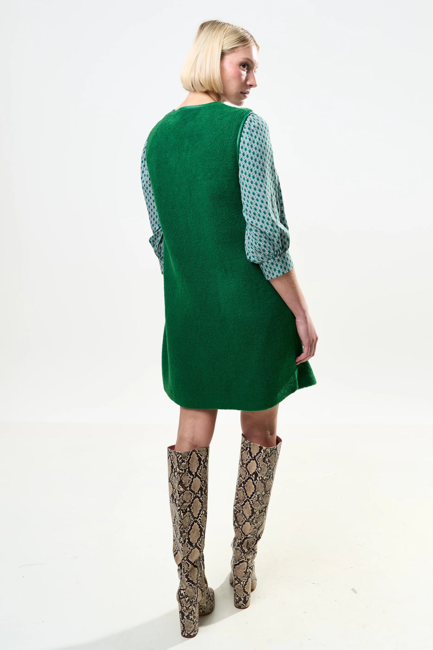 Cathel Borg Longline Gilet - Green