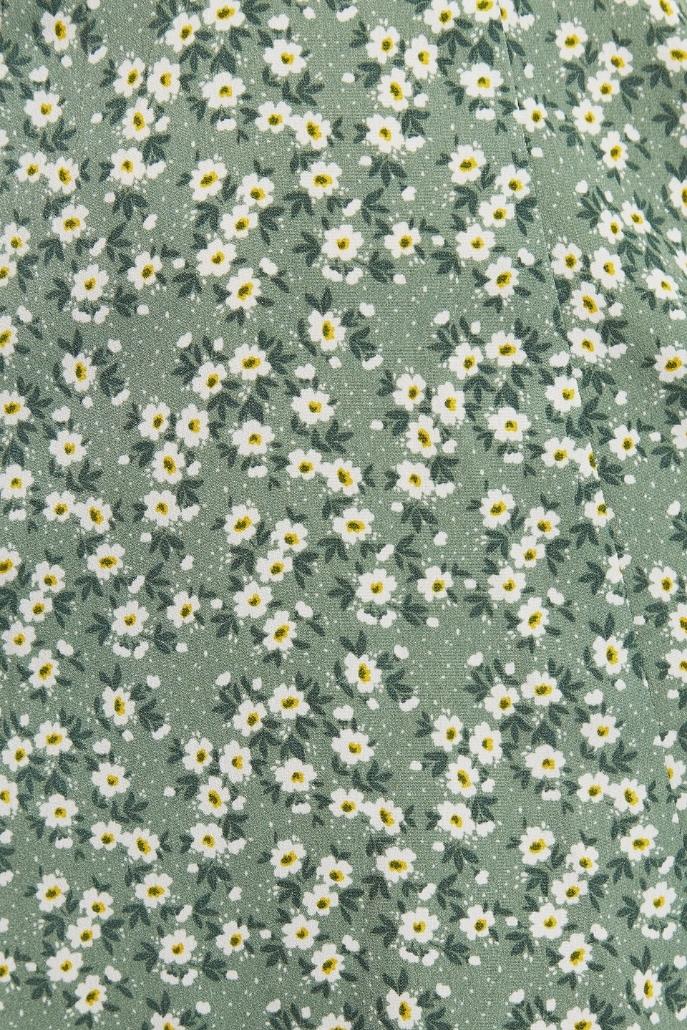 Louche Cathleen Double Daisy Print Mini Tea Dress