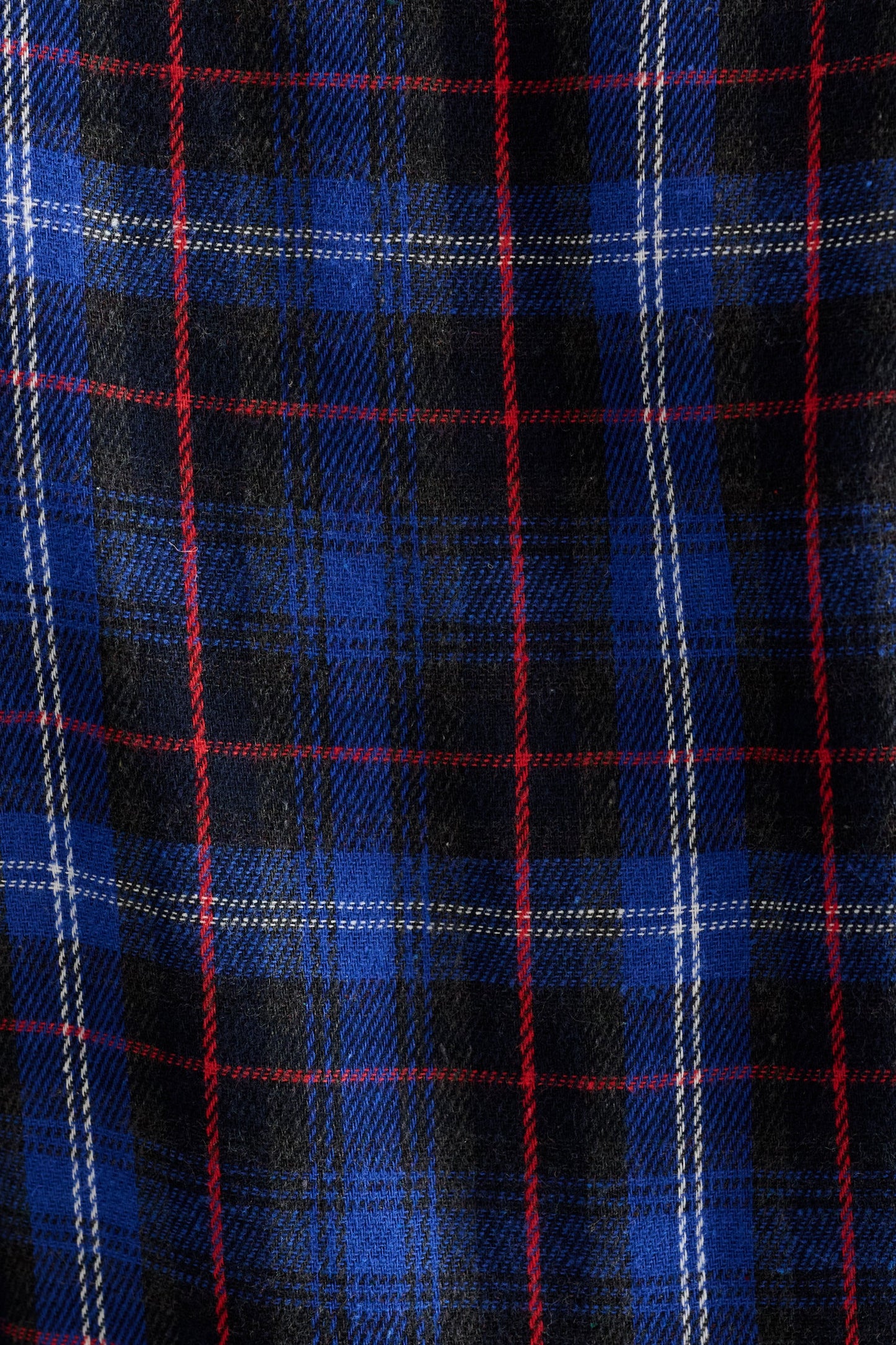 Catlin Winter Check Button Through Midi Dress – Blue