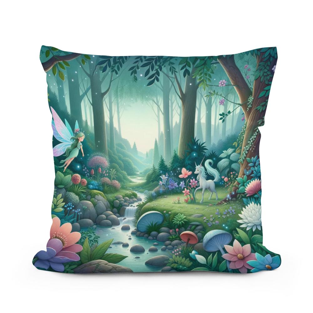 Enchanted Garden Cotton Cushion