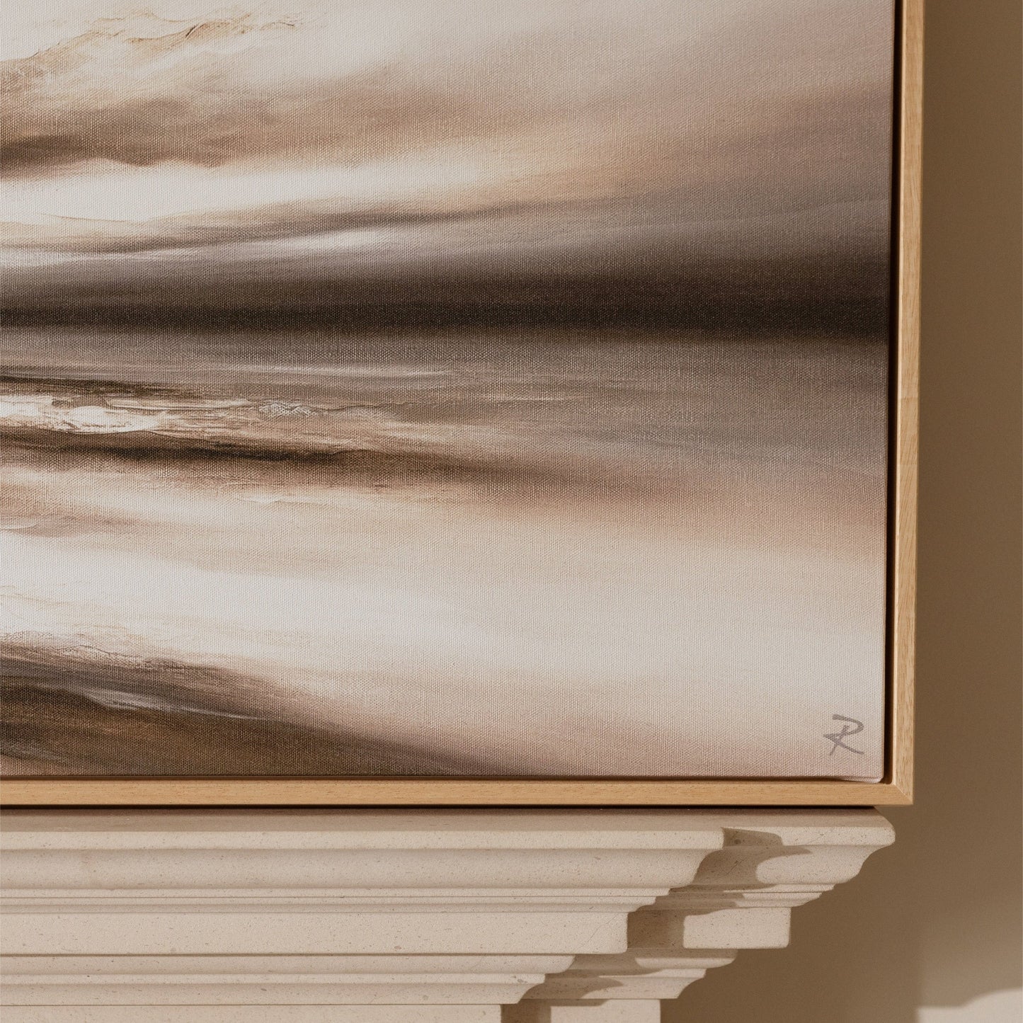 Infinity Panoramic Framed Printed Canvas