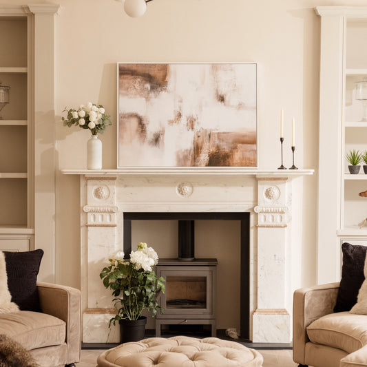 Coco Landscape Framed Printed Canvas