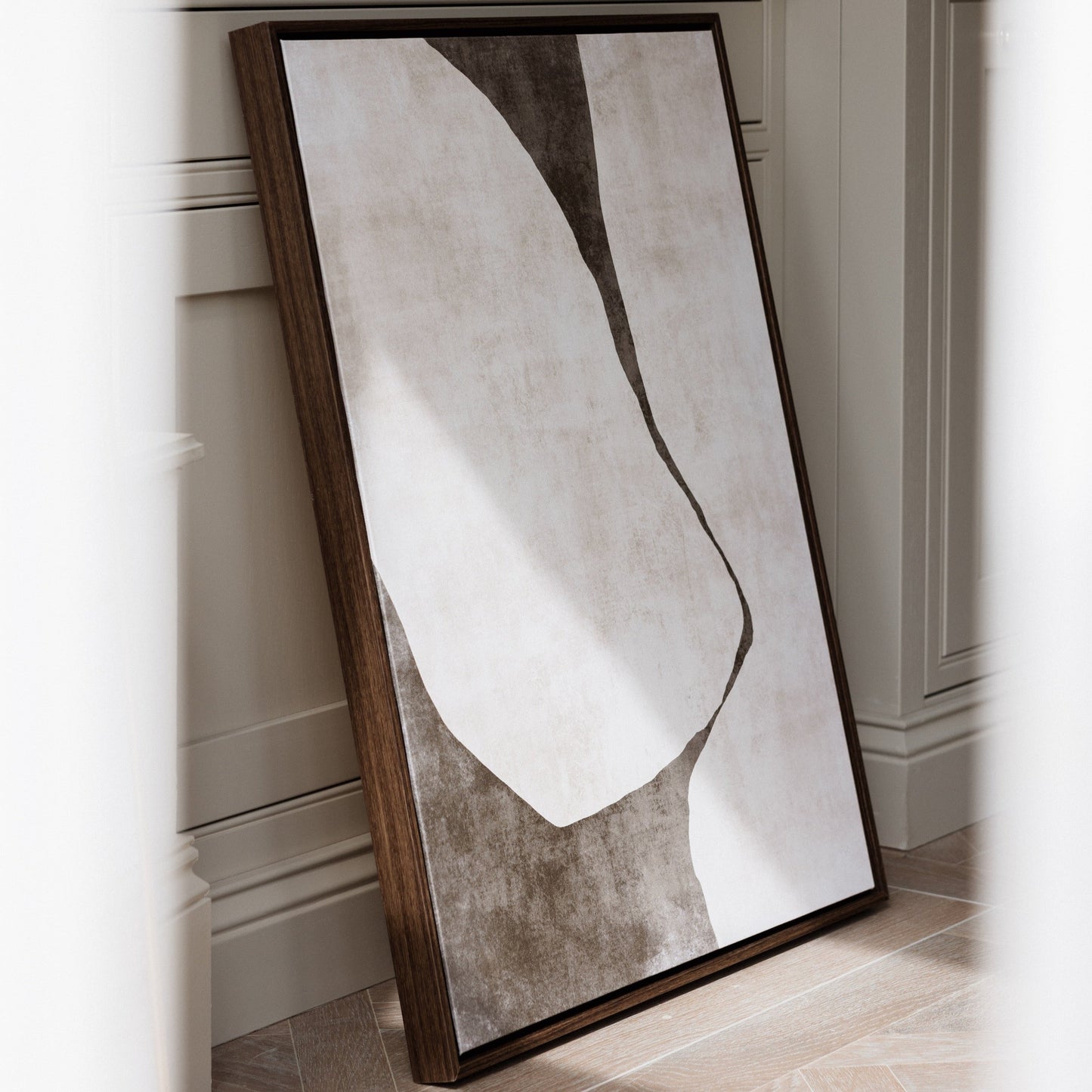 Gigi I Portrait Framed Printed Canvas