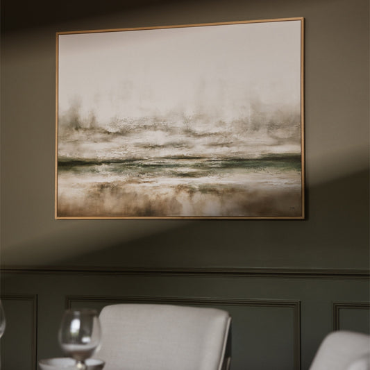 Moods Landscape Framed Printed Canvas