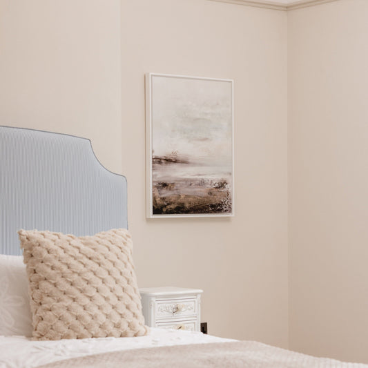 Downtempo 1 Framed Printed Canvas