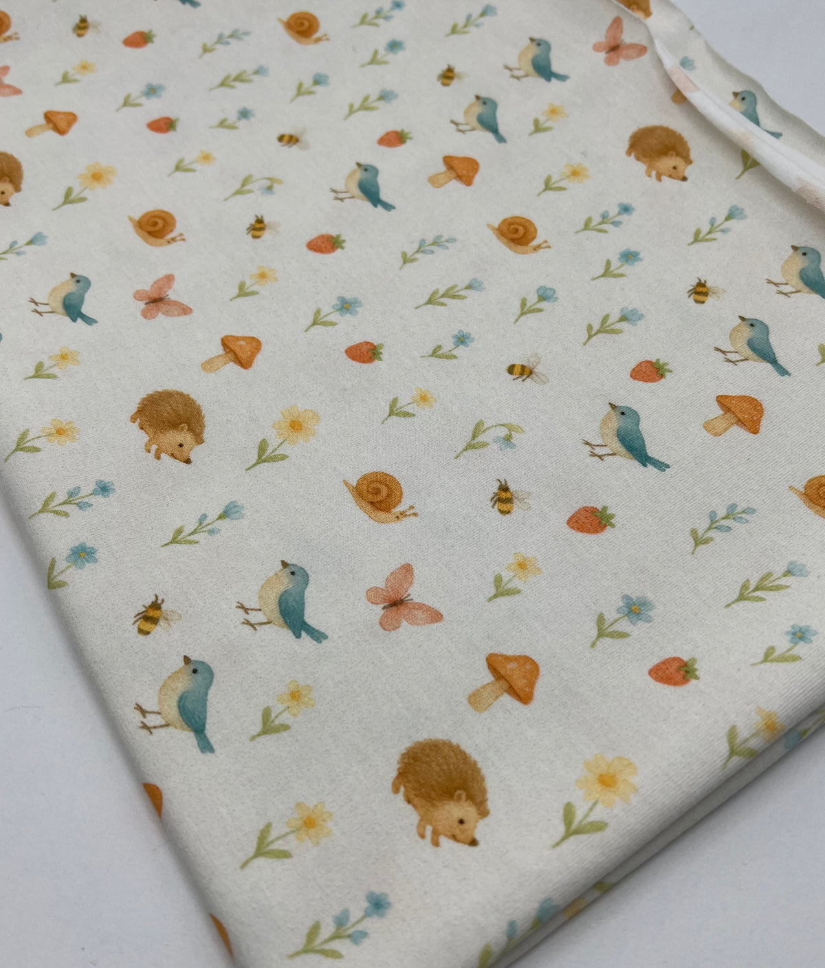 Woodland Whispers Print Cotton Stretch Jersey 200 GSM 95/5 Lycra 4 Way Stretch