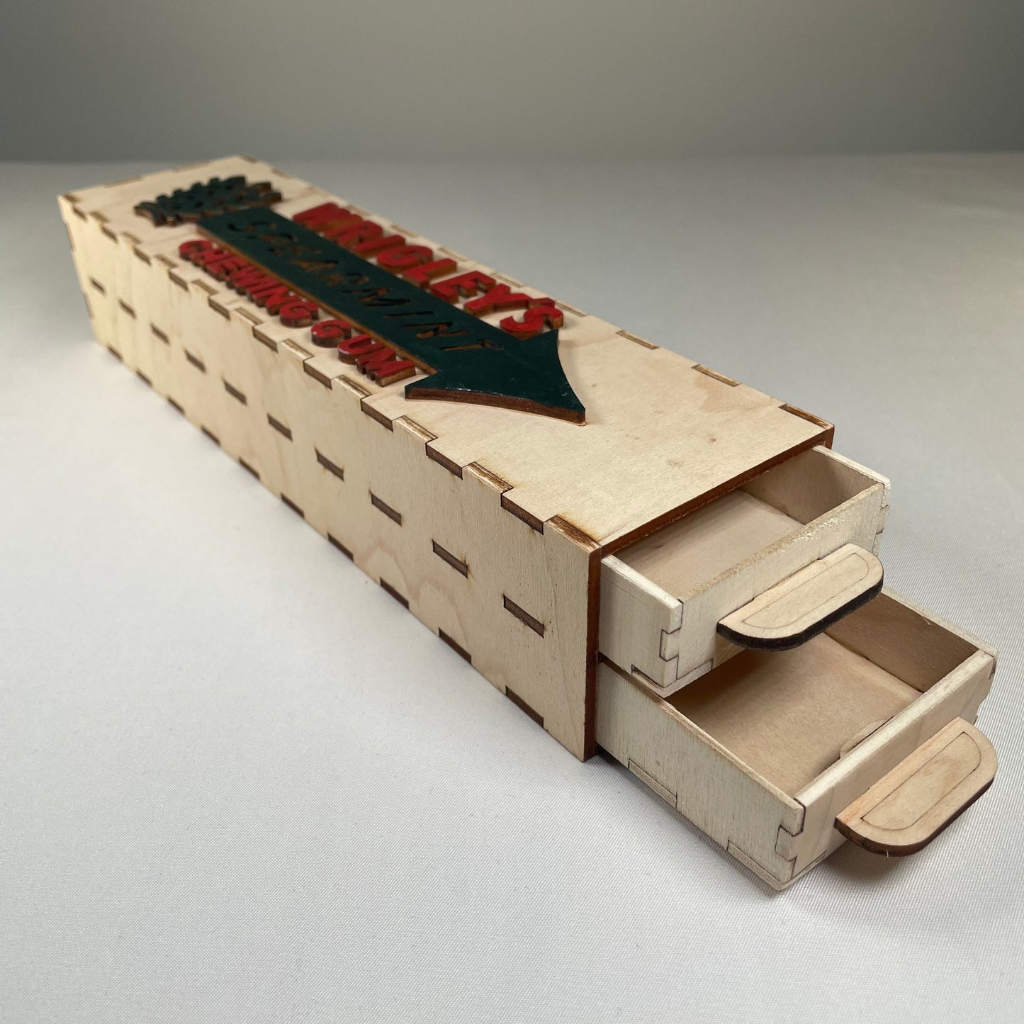 Wrigley's Gum Box - Pre-Built Model by Curious Rabbit ®