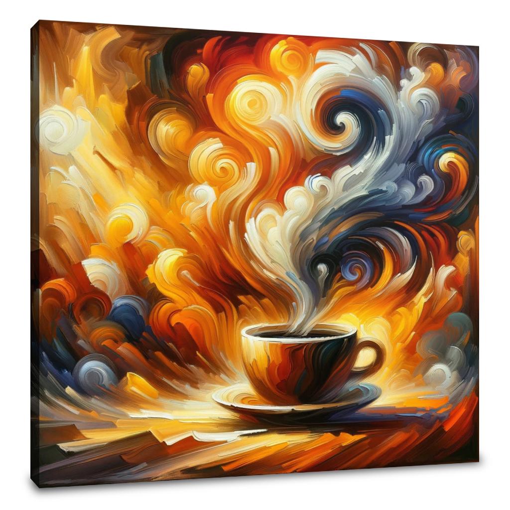 Morning Aroma Expression Canvas