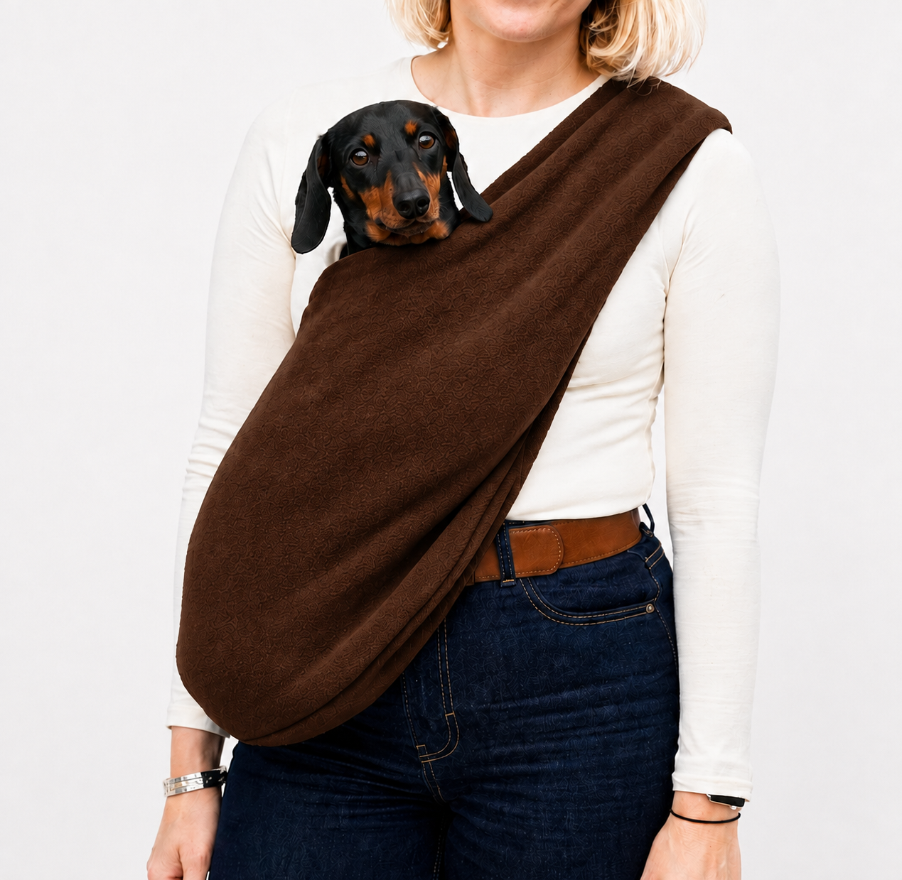 Standard Size Fleece Dog Sling Carriers - Ready to Ship
