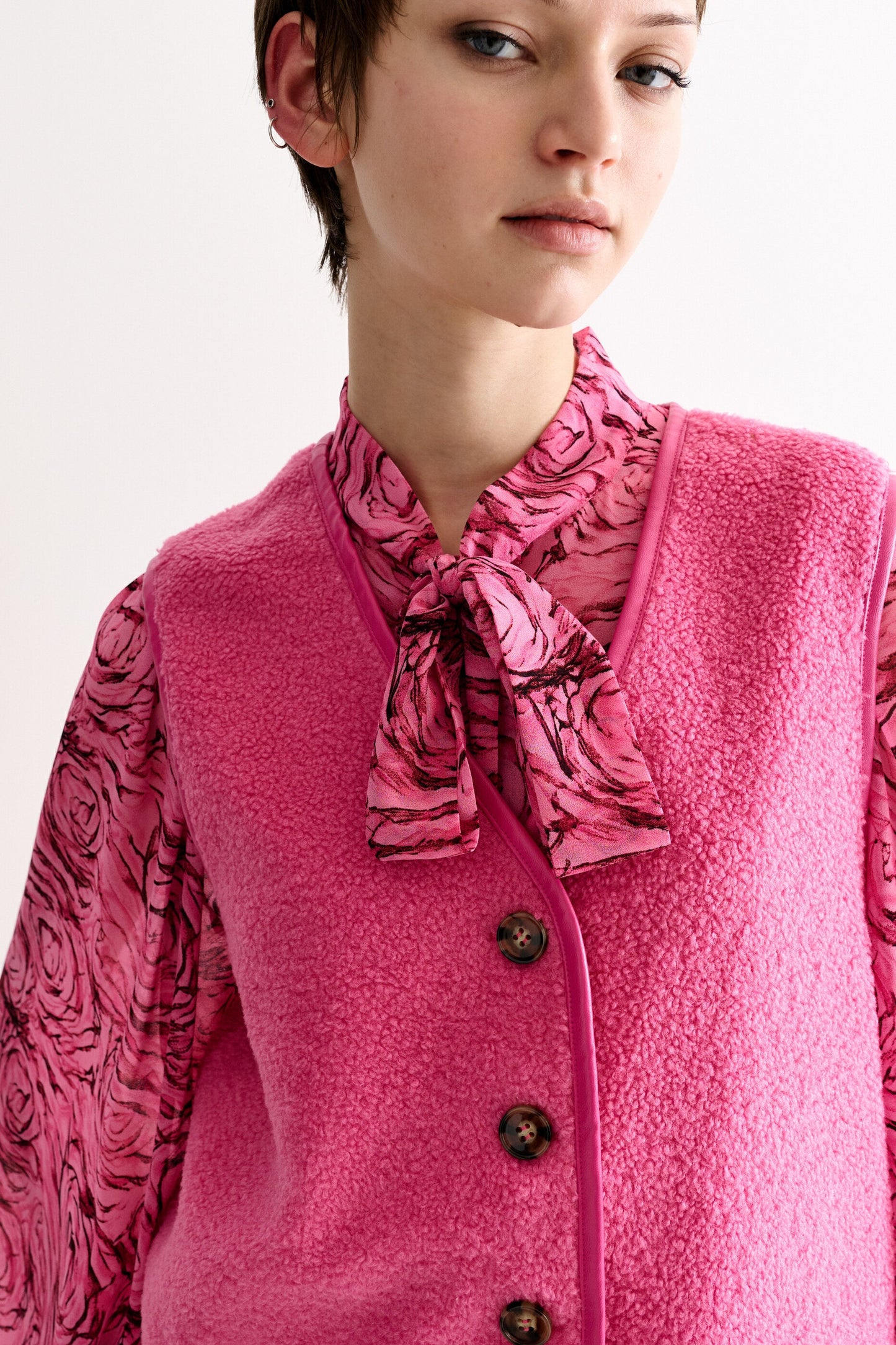 Chris Borg Waistcoat – Pink