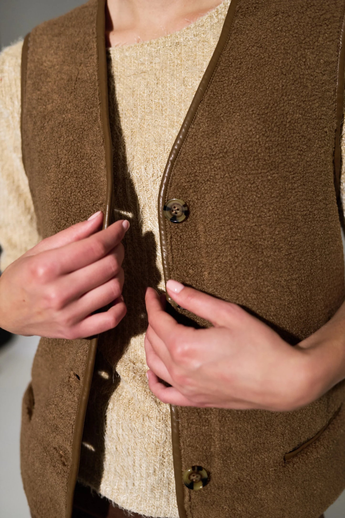 Chris Borg Waistcoat - Nutmeg