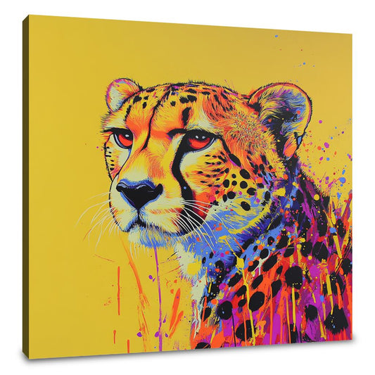 Cheetah Radiance Canvas