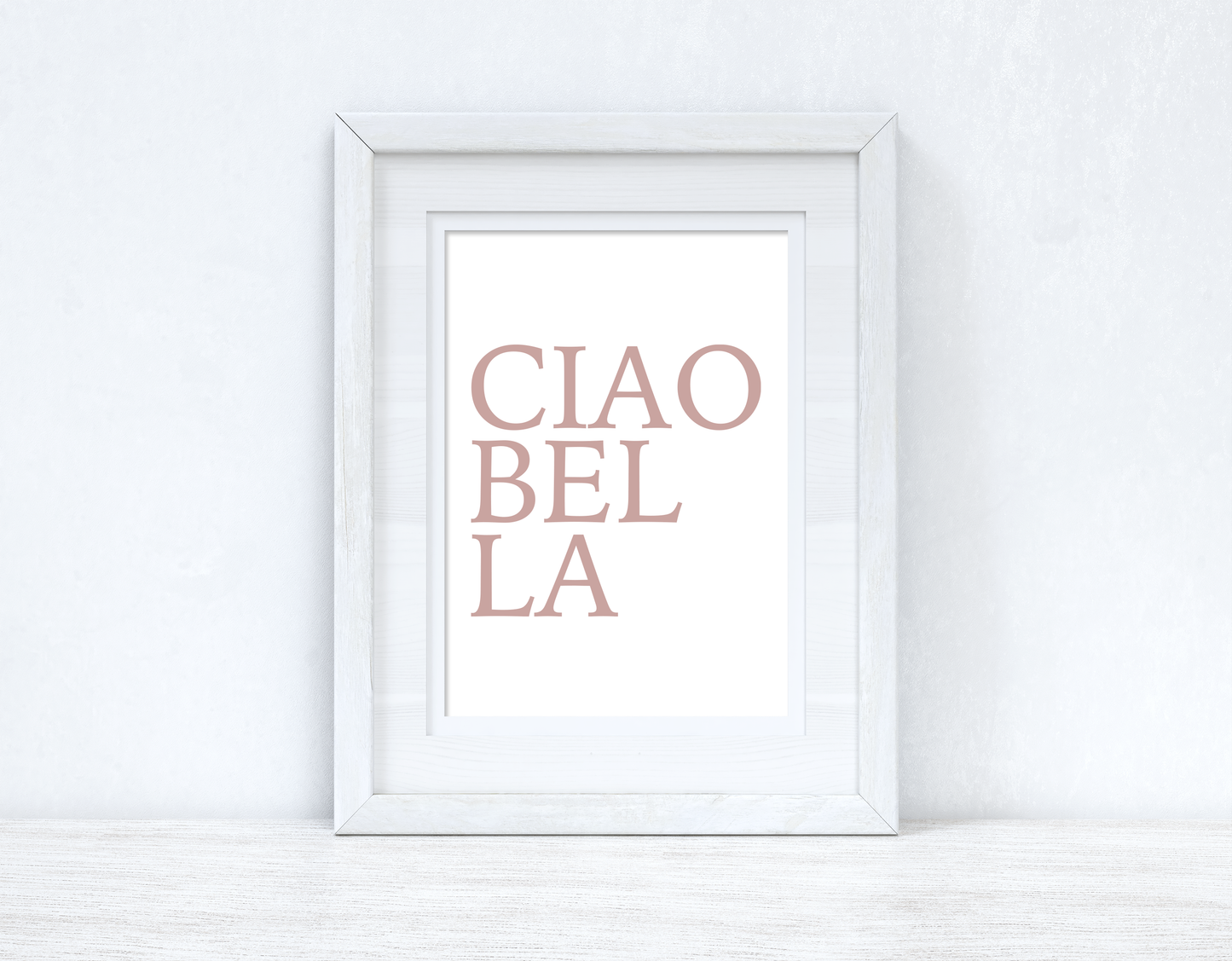 CIAOBELLA CIAO BELLA Nude Pink Dressing Room Simple Wall Decor Print
