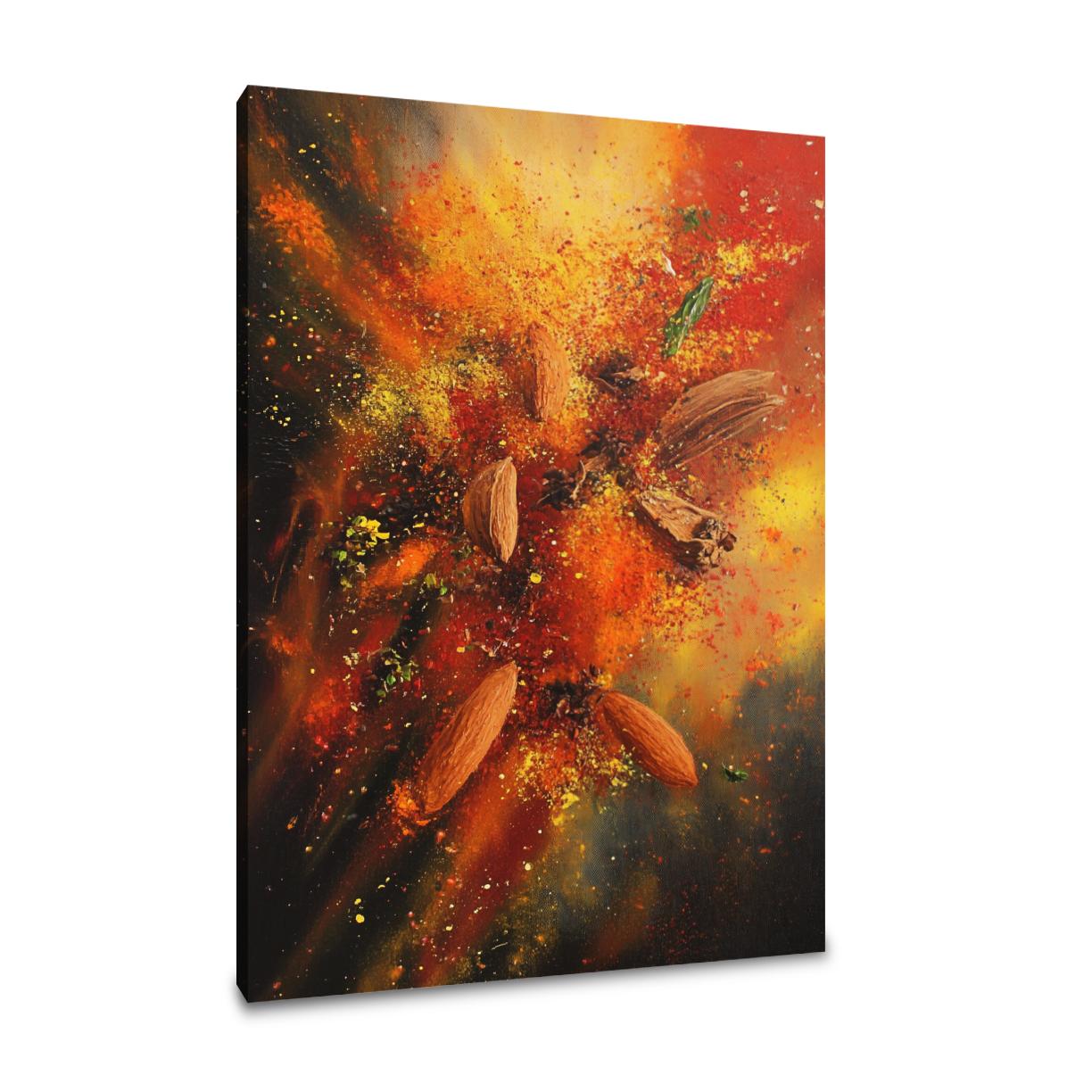 Culinary Whirl Canvas