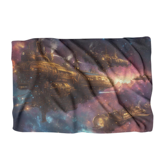 Steampunk Starship Blanket