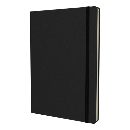 Legacy  -  Notebook A5 Plain - Black (CL53NP-01)