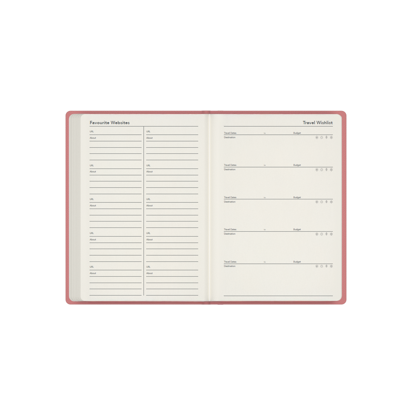 2026-2027 Mid Year Planner - 13 Month A6 Week-to-View Diary - Hard Cover - Collins Debden Legacy Range