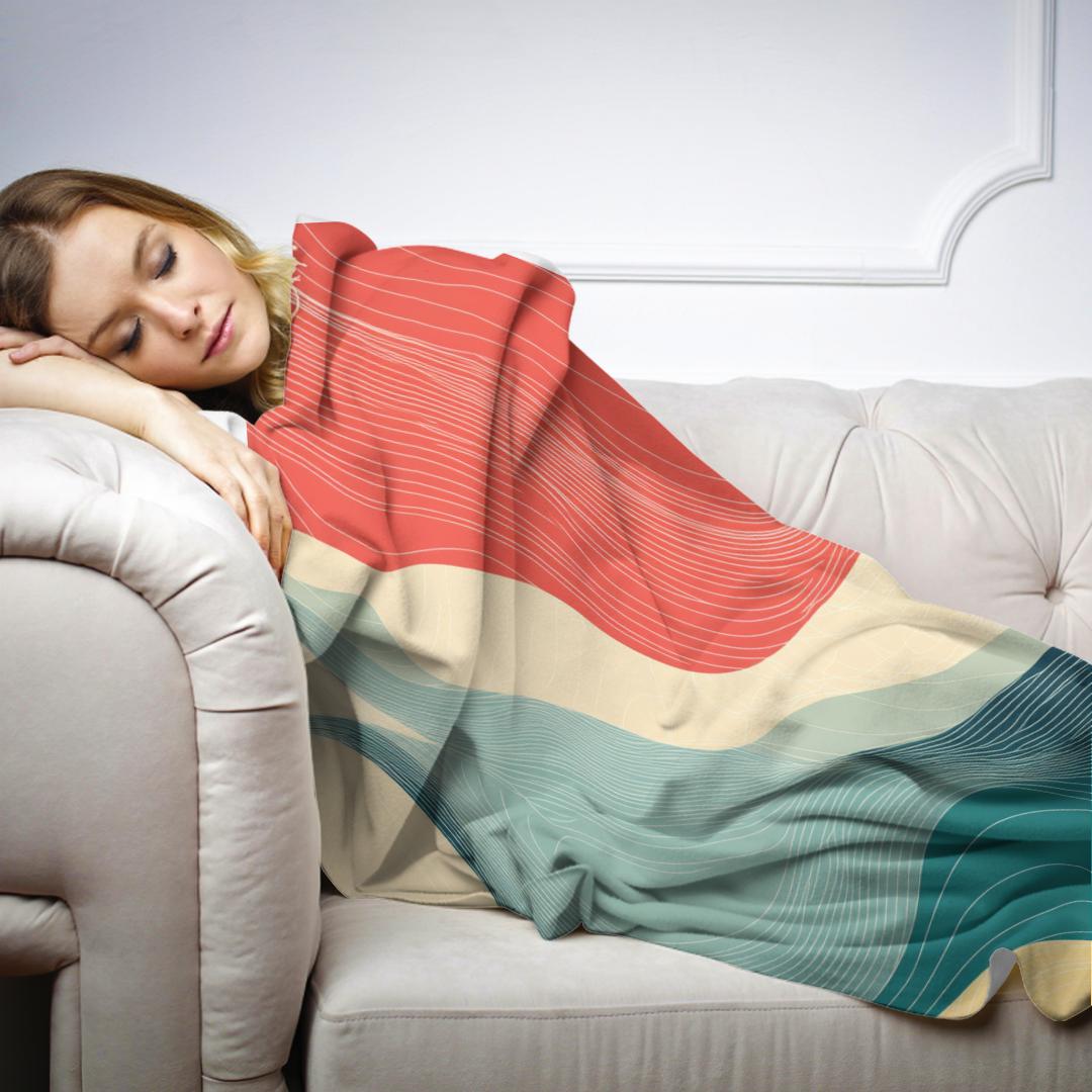 Flowing Nature Harmony Blanket