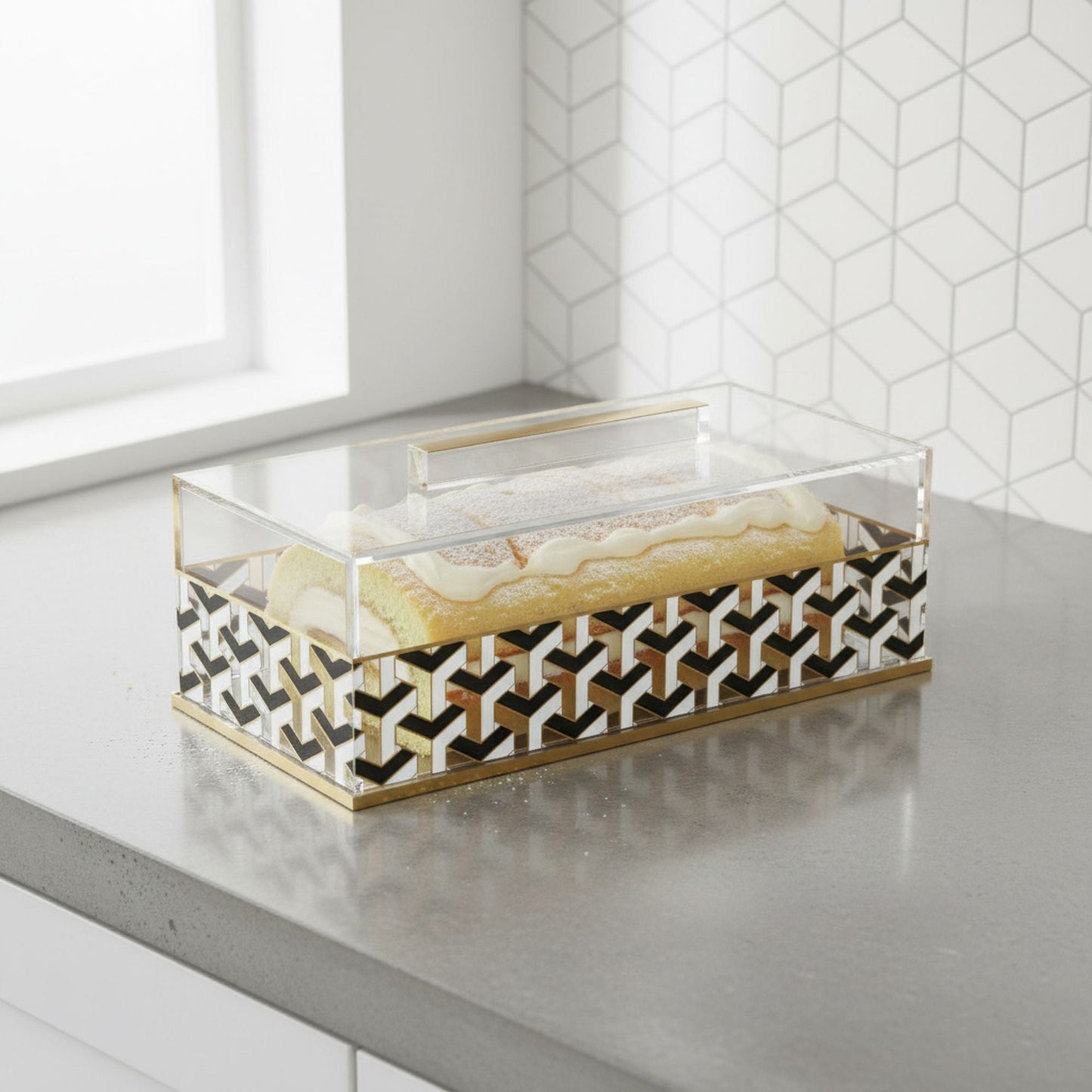 Urban Deco Cake Log Holder
