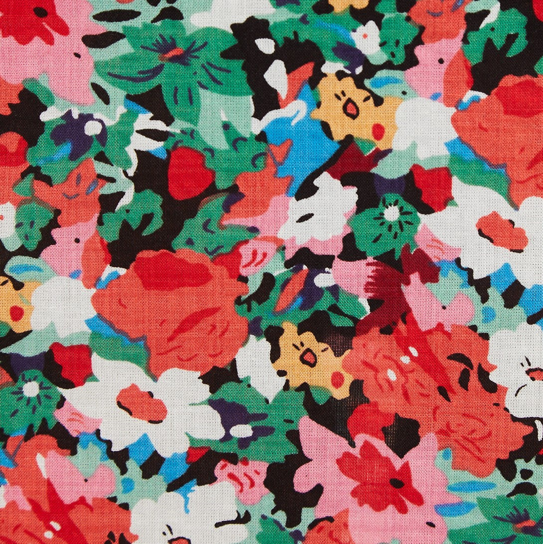 Cathleen Mini Flower Splash Print Tea Dress