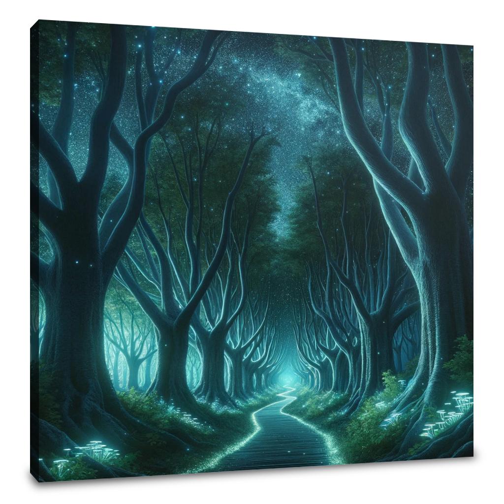 Glowing Grove Canvas