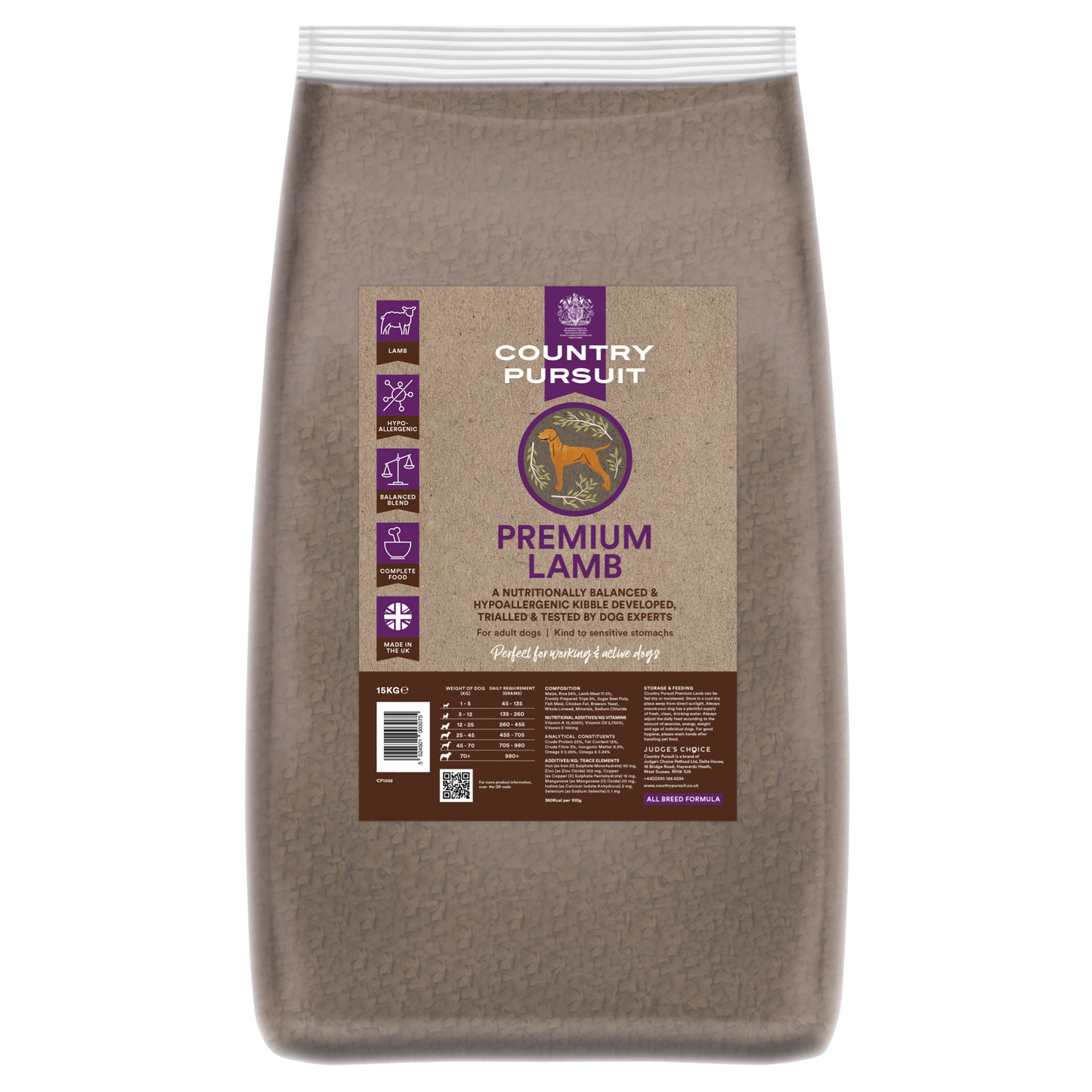 Country Pursuit Lamb, Rice & Tripe - Premium Range