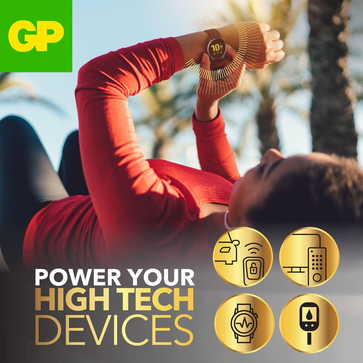GP Ultra 9V Alkaline Battery