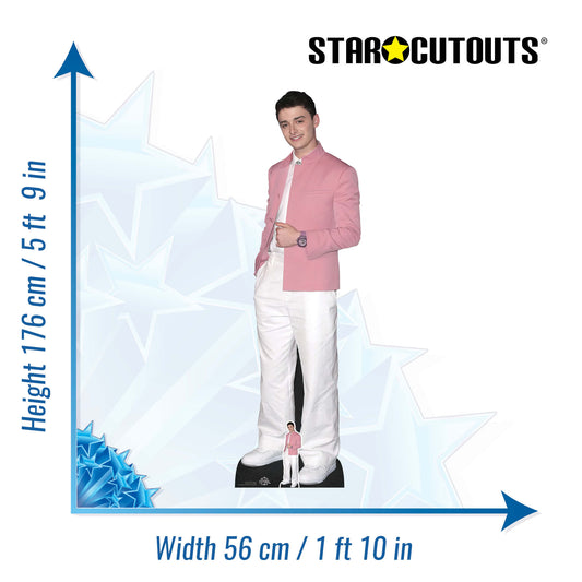 CS1006 Noah Schnapp Height 176cm Lifesize Cardboard Cut Out With Mini