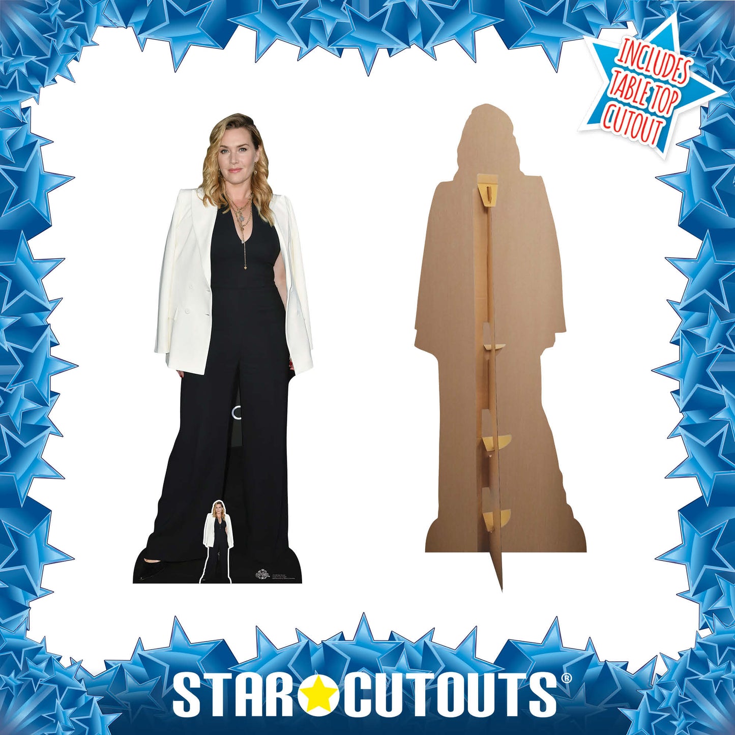 CS1009 Kate Winslet Height 170cm Lifesize Cardboard Cut Out With Mini