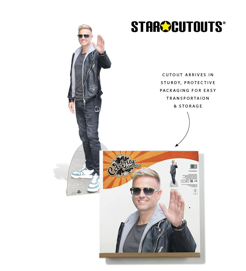 CS1276 Nicky Byrne Cardboard Cutout Height 177cm