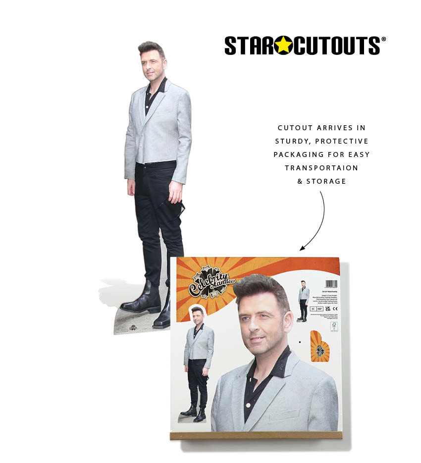 CS1277 Mark Feehily Cardboard Cutout Height 181cm