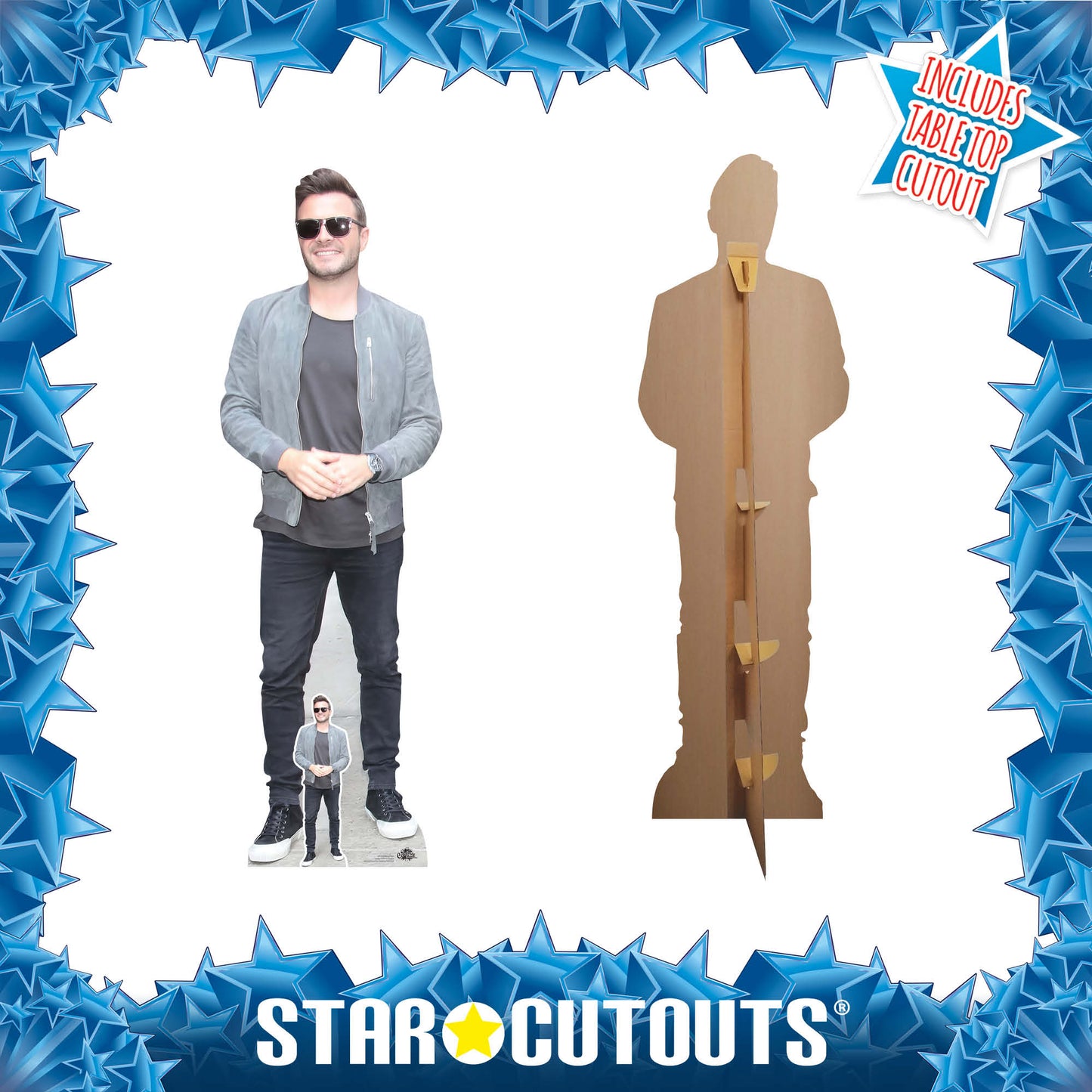 CS1278 Shane Filan Cardboard Cutout Height 174cm