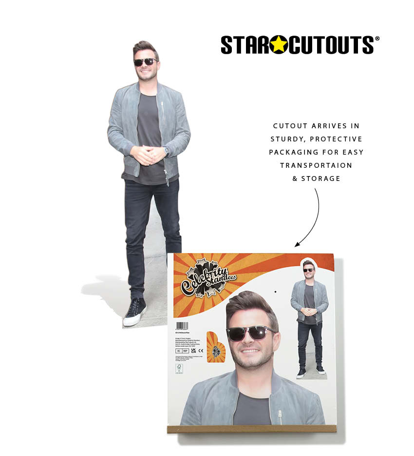 CS1278 Shane Filan Cardboard Cutout Height 174cm