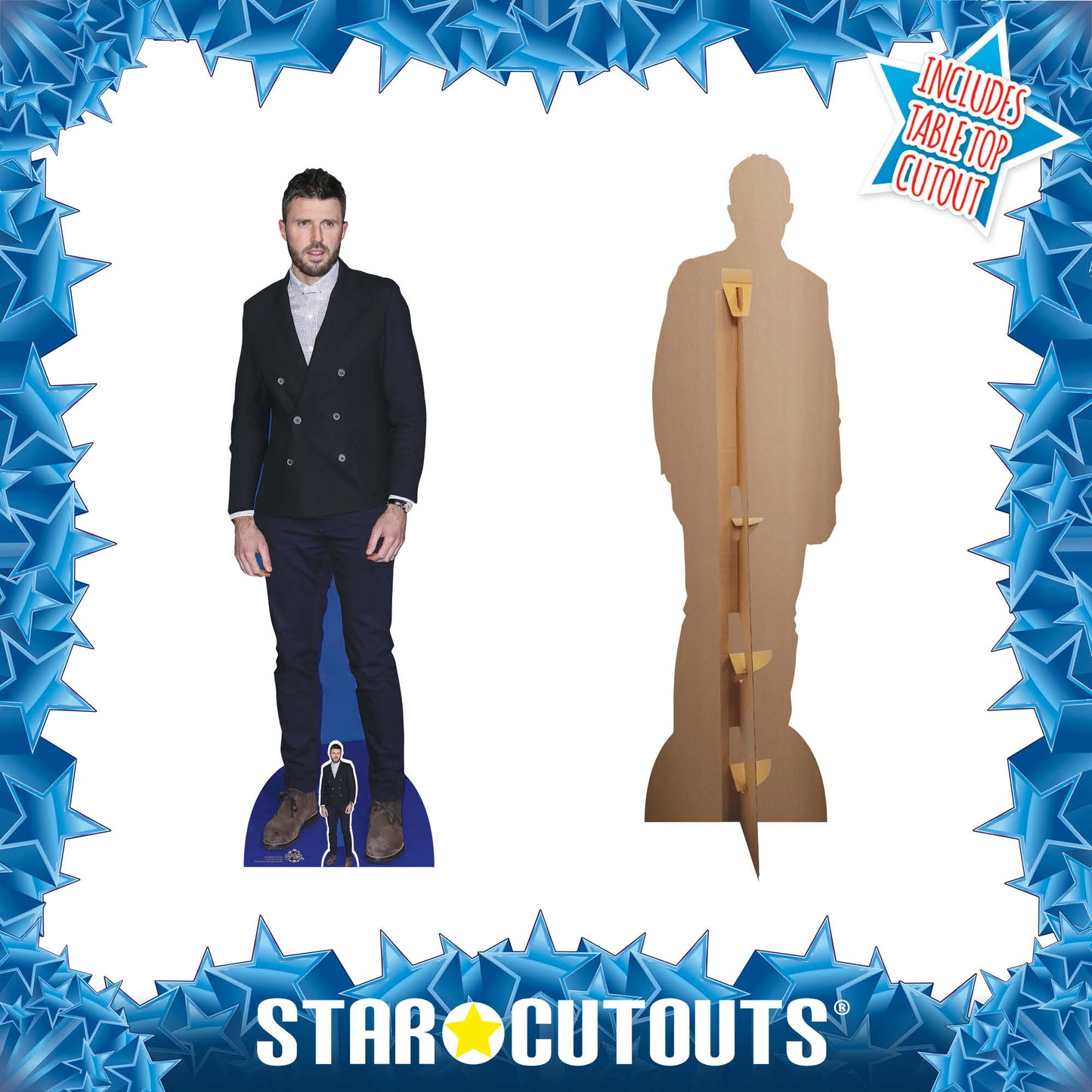 CS1283 Michael Carrick Cardboard Cutout Height 189cm