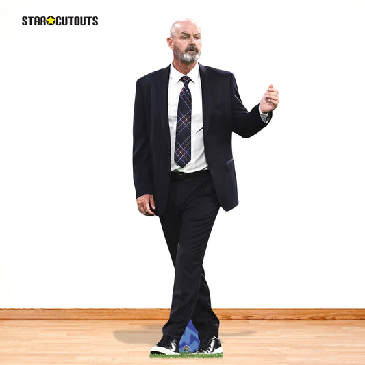 CS1285 Steve Clarke World Cup 2026  Scotland Football Manager Cardboard Cutout Height 179cm