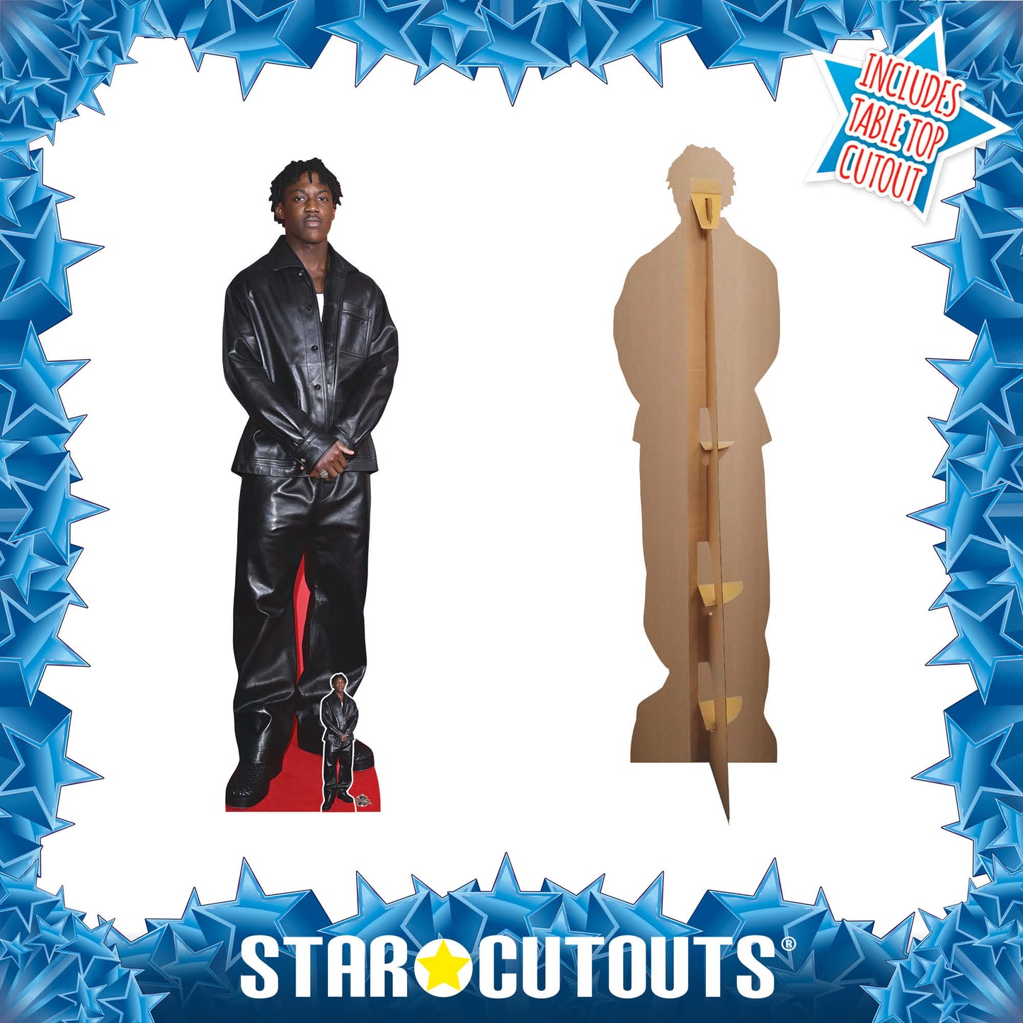 CS1286 Kobbie Mainoo Footballer World Cup 2026 Cardboard Cutout Height 186cm With Mini