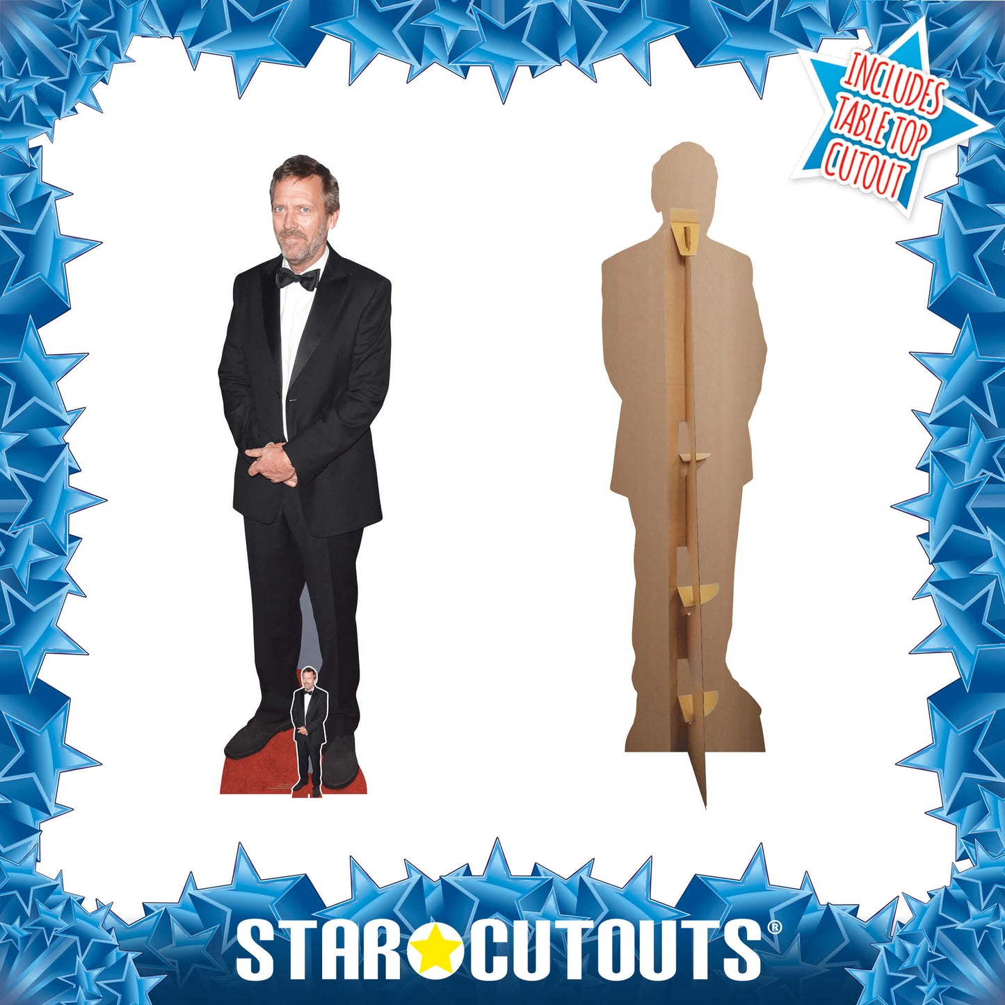 CS1291 Hugh Laurie Cardboard Cutout Height 190cm