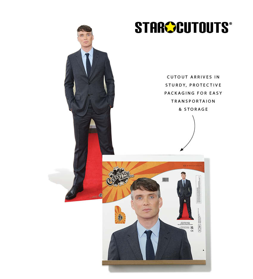 CS725 Cillian Murphy Height 177cm Lifesize Cardboard Cut Out With Mini