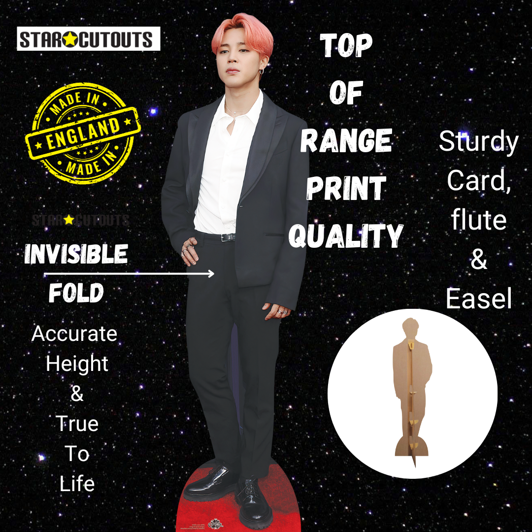 CS960 Jimin Park Ji-min Bangtan Boys Smart Jacket Height 175cm Lifesize Cardboard Cutout With Mini